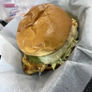 Mediterranean Grilled Chicken Sandwich