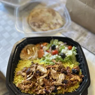 Chicken Shawarma Plate