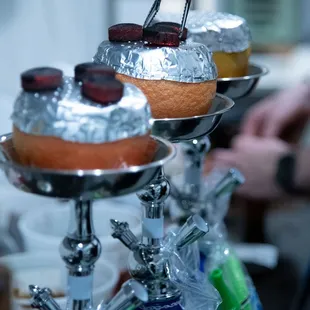 Grapefruit bowl hookah