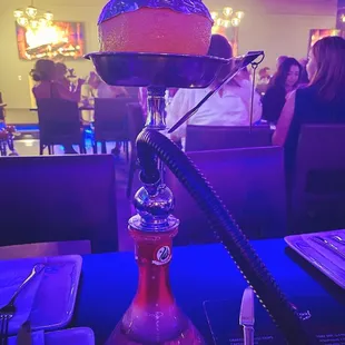 Shisha (Hookah) with grapefruit (interesting twist)