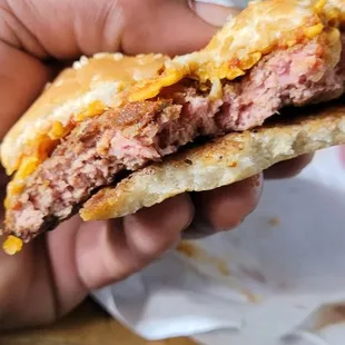 I don't remember asking for a rare burger!