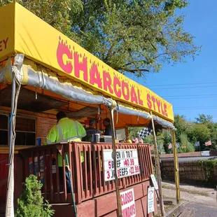 Sign from the entrance.