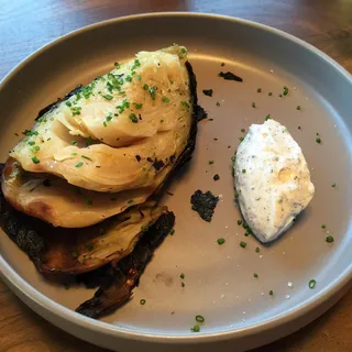 Cabbage "Baked in the Embers"