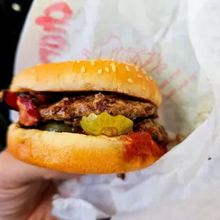 Bacon Double Sandwich