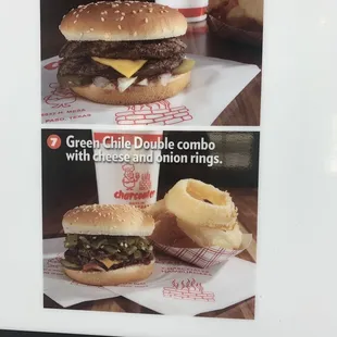 Another snapshot of the menu