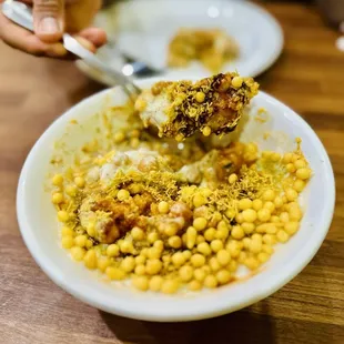 Samosa Chaat (vegan)