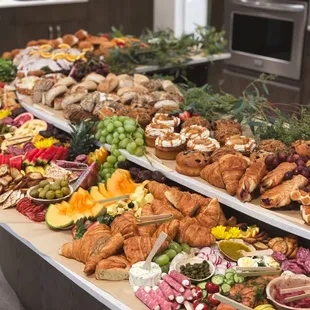 Brunch Board for 75 People