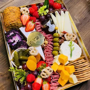 Lots Of Goodies!!! Received This Box For My Birthday, Full Of Treats, May I Say The Boursin Cheese is My Favorite!!!