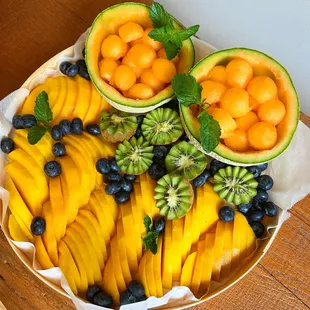 Organic Fruit platter