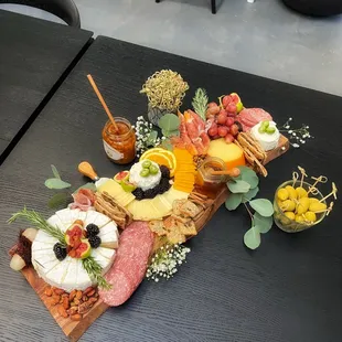 Customer's order Charcuterie