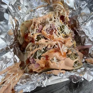 Pulled pork tacos (order comes with 2)