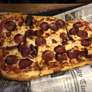 pepperoni pizza