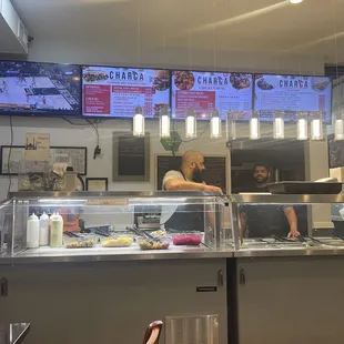 The owner very welcoming