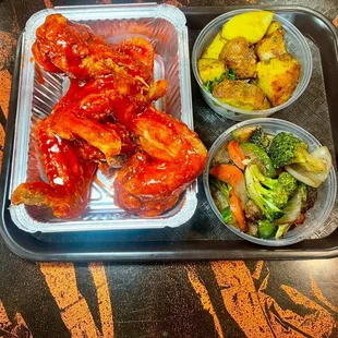 Mumbo 4 Whole Wings W/2Sides