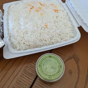 Order of rice. Huge amount for $4.99