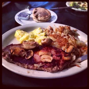 New York Steak and Eggs