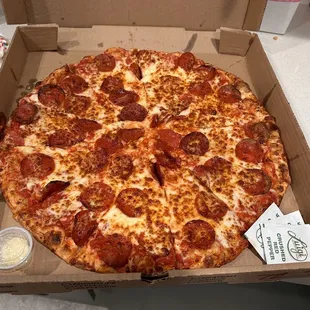 Not a thin crust as I ordered