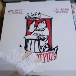 This is the Chariots box that was given to us