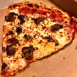 Meatball and garlic slice