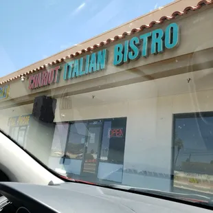 Exterior of the building