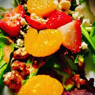 Strawberry fields salad