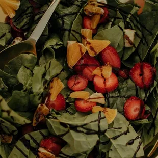 Strawberry fields salad