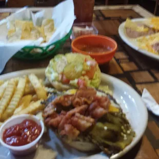 a plate of food