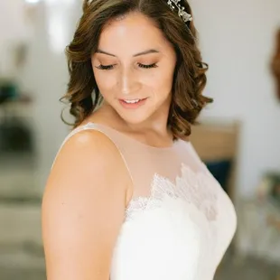 Natural bridal makeup