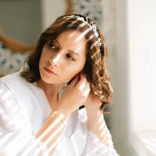 Gorgeous natural bride. Bridal makeup