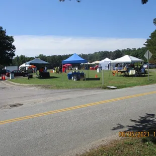 Charles City County Farmers Market, June 5, 2021: A paucity of vendors.