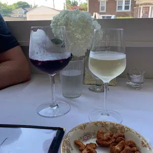 Just stopped by for some delicious cashews and wine. We&apos;ll be back!