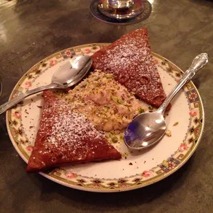 Deconstructed cannoli!!