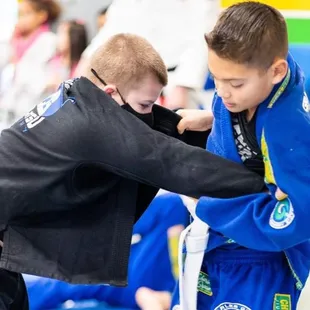 Kids learn self-defense and gain self confidence!