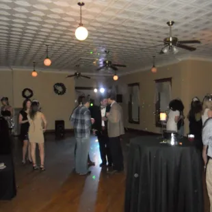 Great for parties, concerts, and corporate events. Holds 200 people dancing!