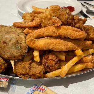 Seafood platter