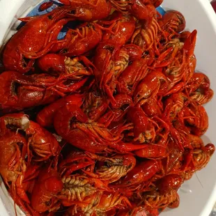 2 Lbs Boiled Crawfish