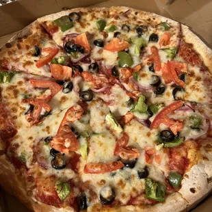 Veggie pizza