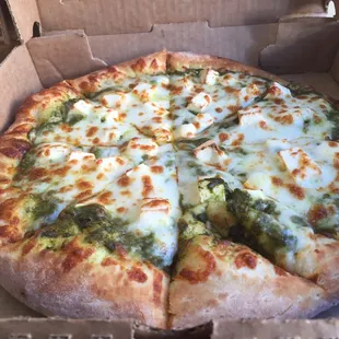 And the paneer pizza...yummy