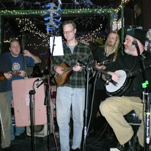 A lovely bluegrass band.