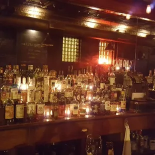 Original bar top &amp; back from pre-prohibition period