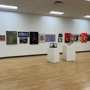 The art exhibit.