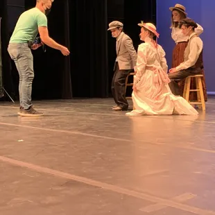 Photo shoot for A Midsummer Nights Dream