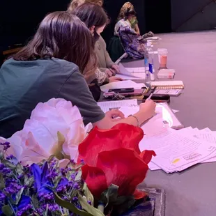 First rehearsal for A Midsummer Nights Dream