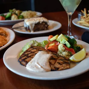 grilled fish, seafood, fish, grilled seafood, food