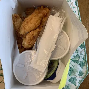 4 Piece Chicken Tenders &amp; 1 Sauce