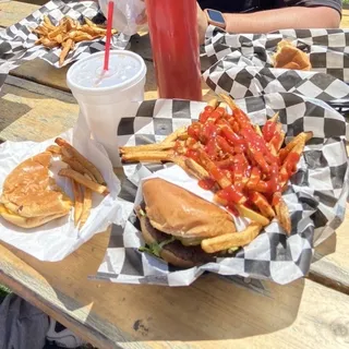 #2. Cheeseburger and Fries