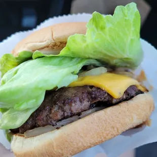 Delicious burger!