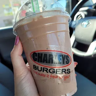 Chocolate shake is soo good