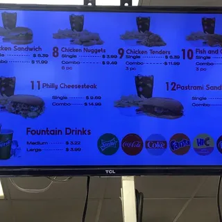 Combo 11 philly cheesesteak