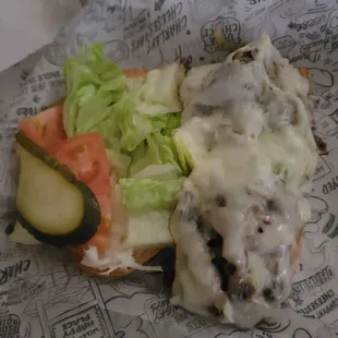 Small steak cheesesteak